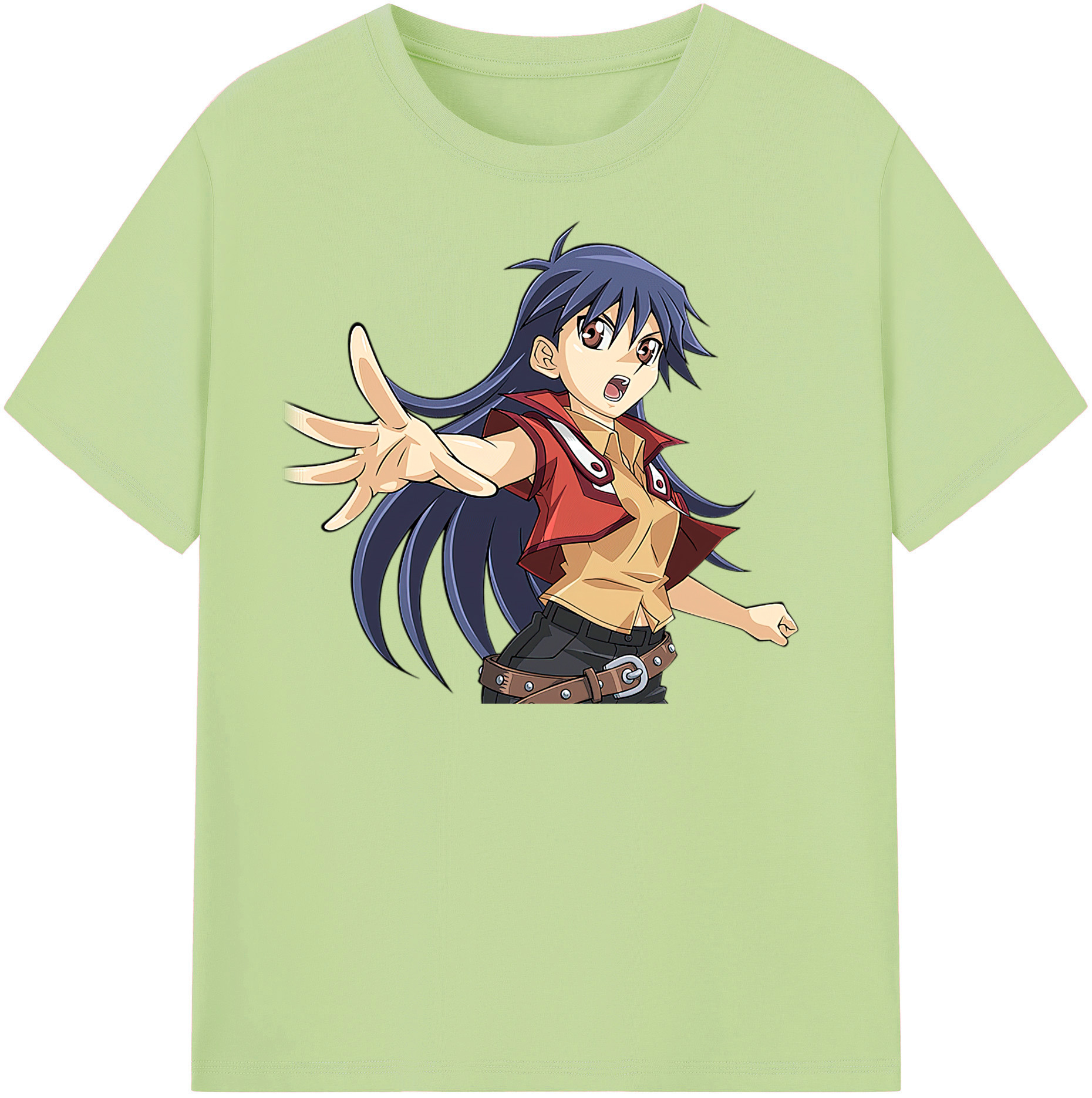 （画像用） 遊☆戯☆王 Yu-Gi-Oh! 綿100％半袖Tシャツ（フロントプリント）